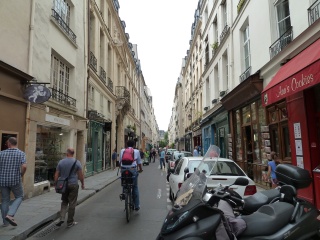 Postcard quaint with pastry shops and narrow streets