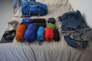 Brian's pack. The magic
