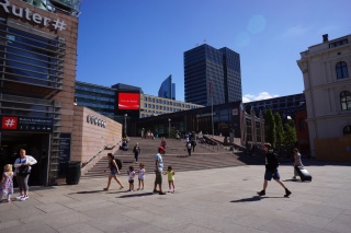 Back to Oslo Central Station