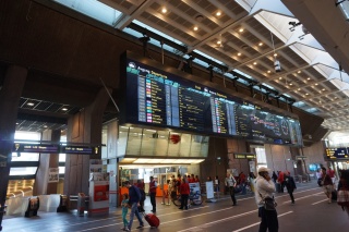 We'll take the train to Bergen today