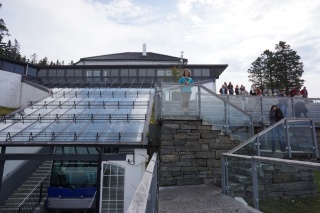 The funicular terminal, as modeled by Cori
