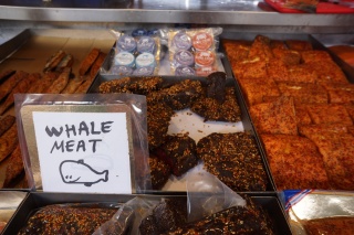 Whale, happy to be eaten