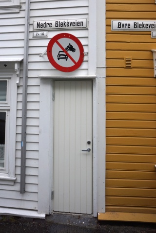 No motorcycle jumping in the back streets