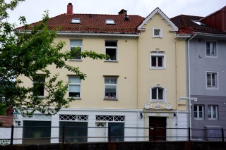 Our pad. Top floor, no lift