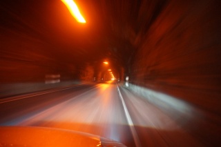 A few feet out of miles of tunnels