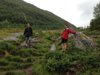 Laura and Theresa, extra damp