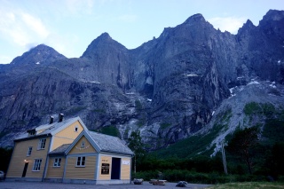 Our digs for the night. A little different with a killer view