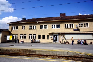 The station in Dombas, however they pronounce it