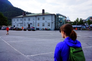 Heading to the Andelsnes train depot, for the Rauma line