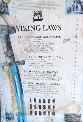 For the contemporary English reading Viking confused about expectations