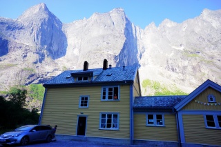 Leaving our room station manager's apartment with a view