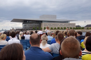 The new opera house. Roof the size of a football field