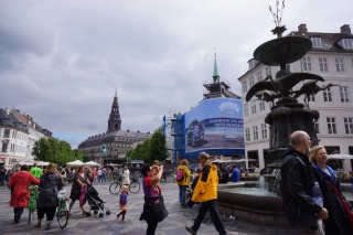 On the way home, back through Central Copenhagen