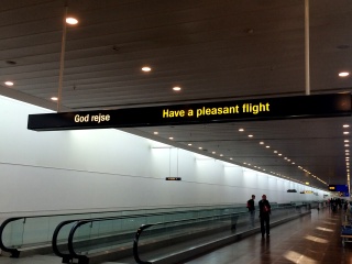 On the way through Copenhagen airport. Thanks!