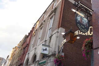 The George pub sign on Borough High Street