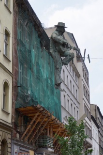 Art in the cute city of Katowice. Reportedly one of Polands capitals