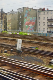 A huge piece of Chicken art. We like it