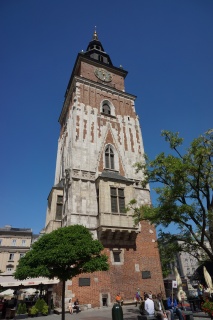 The Bell Tower. The crowd around it made us flee