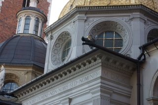 Awesome gargoyle gutters