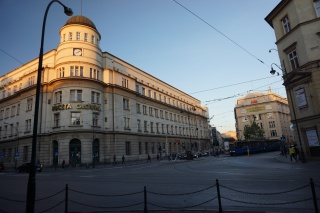 Street scene. on the way to...
