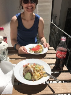 ...one small potato that we couldn't finish between us