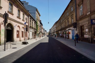 Jewish Ghetto street scene