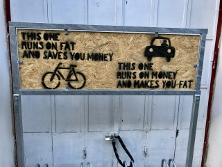 Catchy, but is there a reason it's in English?