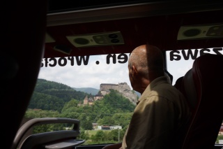 Our best view of a clifftop castle or fortress