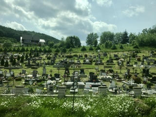 One of many graveyards. People have been dying longer in Europe