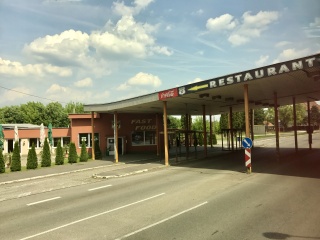 The border between Slovakia and Hungary. route 77?