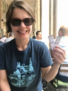 The golden tickets that finally got us out of there