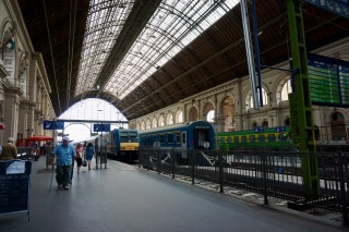 ...from Keleti Railway Station
