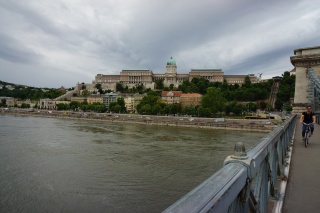 The Palace, our path cuts right to left underneath it