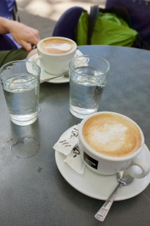 We contemplated this over coffee