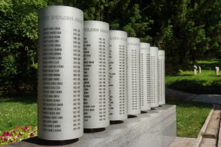 A different variation on the memorial, more twenty year olds from the 90's war
