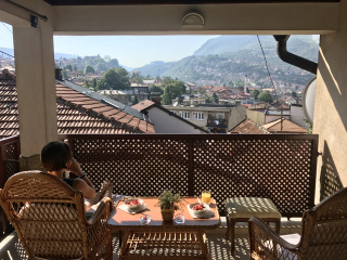 Another morning on the terrace