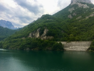 Looking across the Neretva River in Bosnia & Herzegovina. Beautiful country
