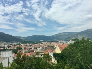 Mostar, we'll be back in a week or so