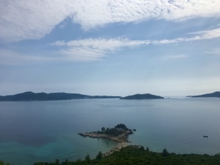 The Adriatic Sea, with Croatian Islands