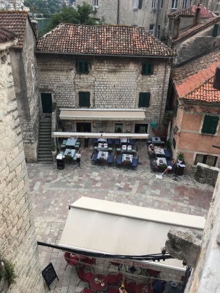 The Piazza of Salad in the late afternoon