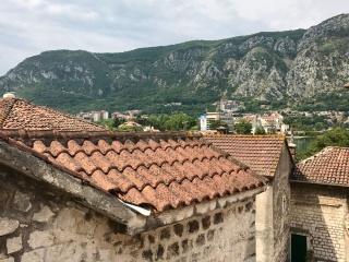 The view from our window left