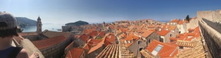 The whole Old Town, end to end, from the wall.