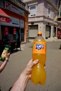 Ninety-four degrees calls for a cold Fanta.