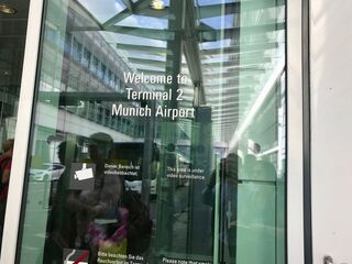 Welcome to Terminal 2. We are just passing through.