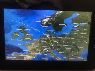 The map says we still have a ways to go.
