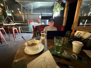 Brian, doing what he does