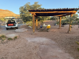 Beautiful morning, site 8