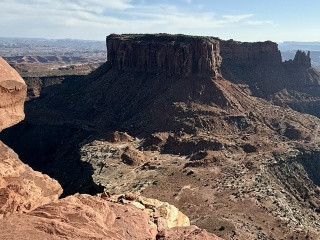 The view from the end of the trail