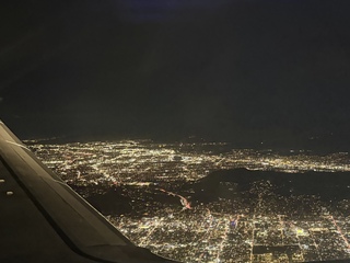 LA in the early evening