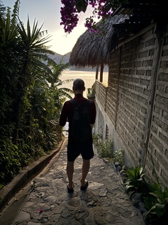 Our footpath home